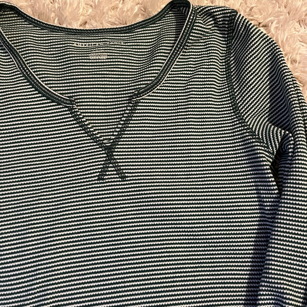 American Eagle striped long sleeve